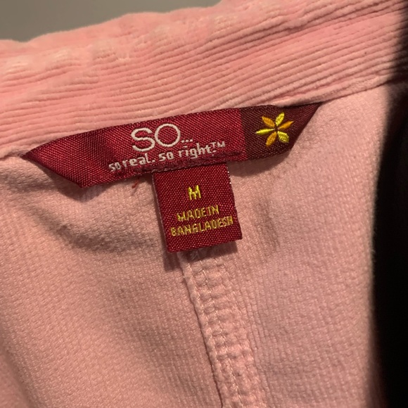 Pink corduroy blazer 2004 size M - Picture 3 of 3